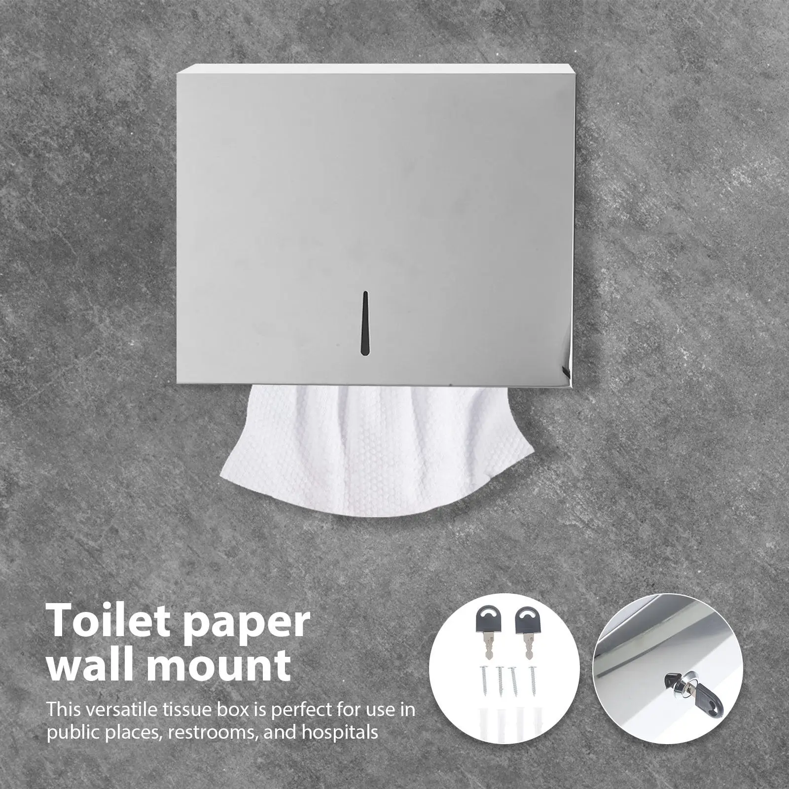 heavy-duty-stainless-steel-paper-towel-dispenser-wall-mounted-for-bathroom-kitchen-commercial-restroom-hospital-easy-refill