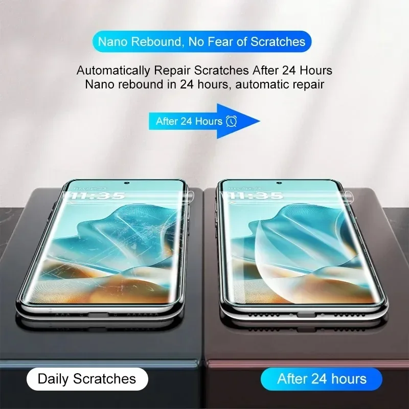 5 قطعة فيلم هيدروجيل لموتورولا إيدج 70 60 50 فيوجن نيو برو غطاء كامل واقي للشاشة لموتورولا جي بلاي باور 2026