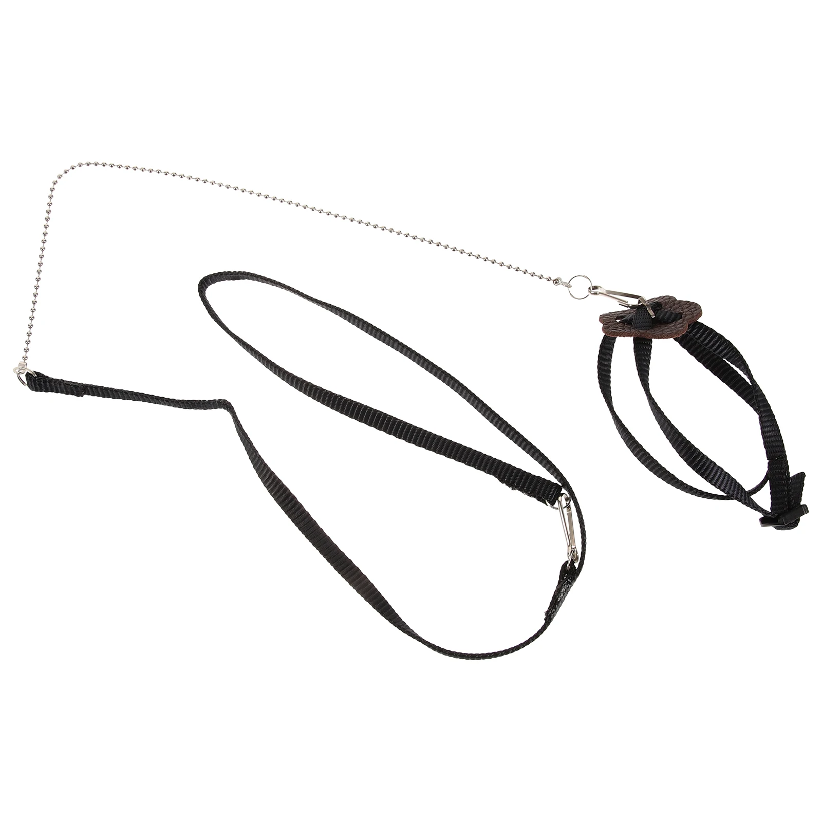 

Pet Traction Rope Adjustable Reptile Leash Soft Faux Turtle Lizard Harness Easy Finger Loop Walking Supplies