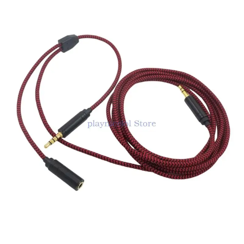 Cavo collegamento chat Cavo prolunga per cuffie da 3,5 mm 200 78 74 pollici per console gioco Cuffie da gioco con
