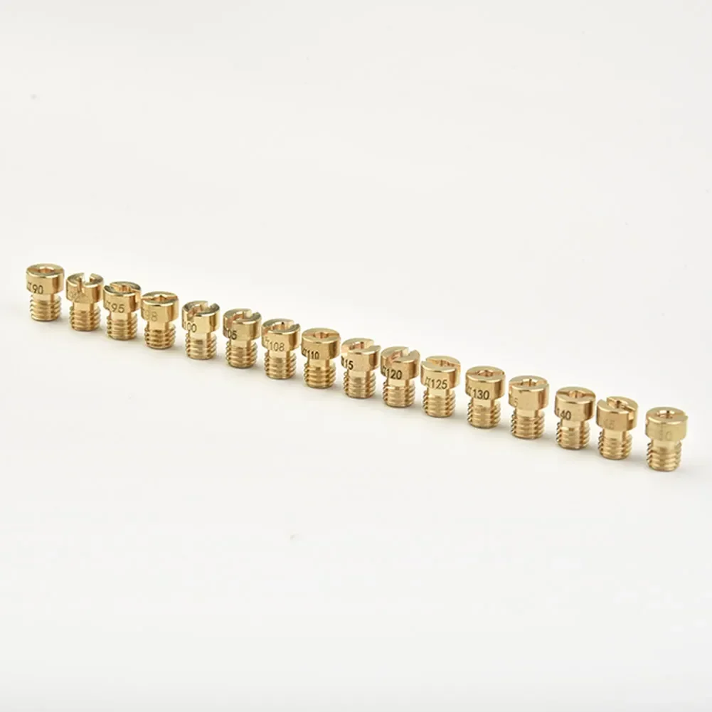 

Carburetor Main Jet Parts OKO Pack Replacement Set 16Pcs Spare 90/92/95/100/105/108-150 Accessories Attachment CVK