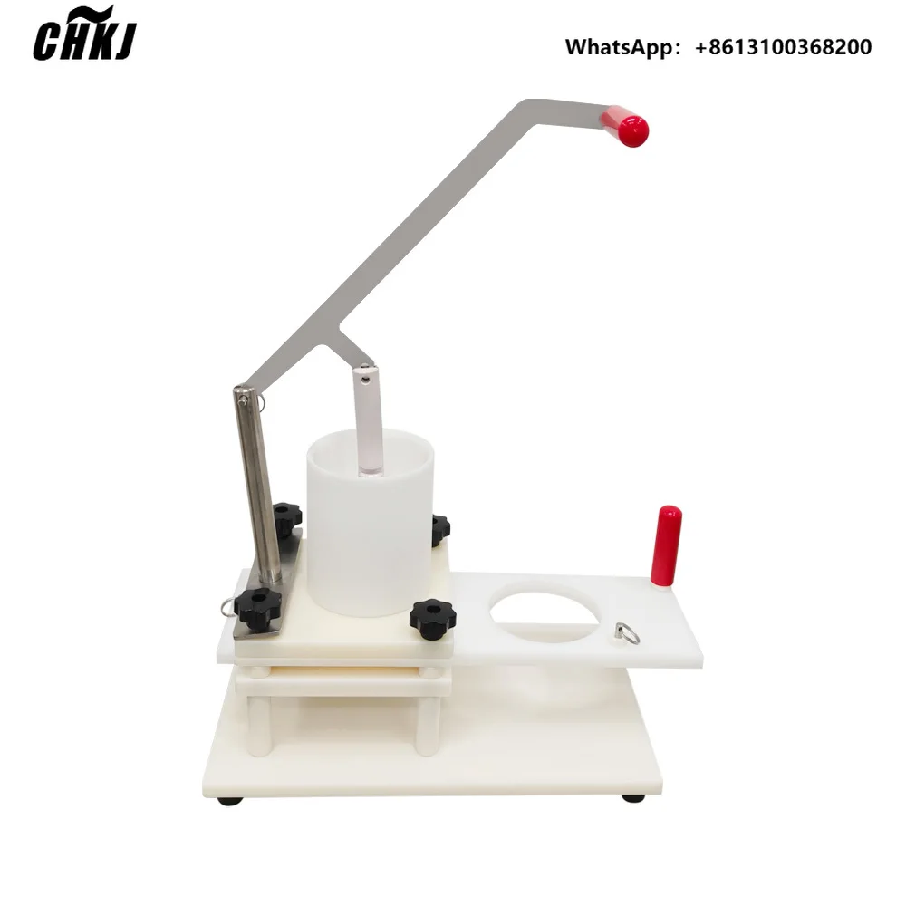 CHKJ HR130 Manual Plastic Hamburger Press Durable PE Burger Patty Maker Homemade Beef,Turkey,and Veggie Patties Home Commercial
