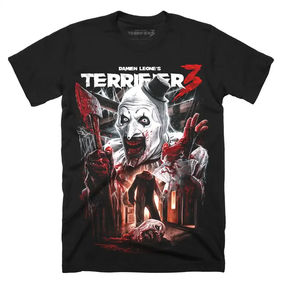 

Terrifier 3 Heads Will Roll T-Shirt