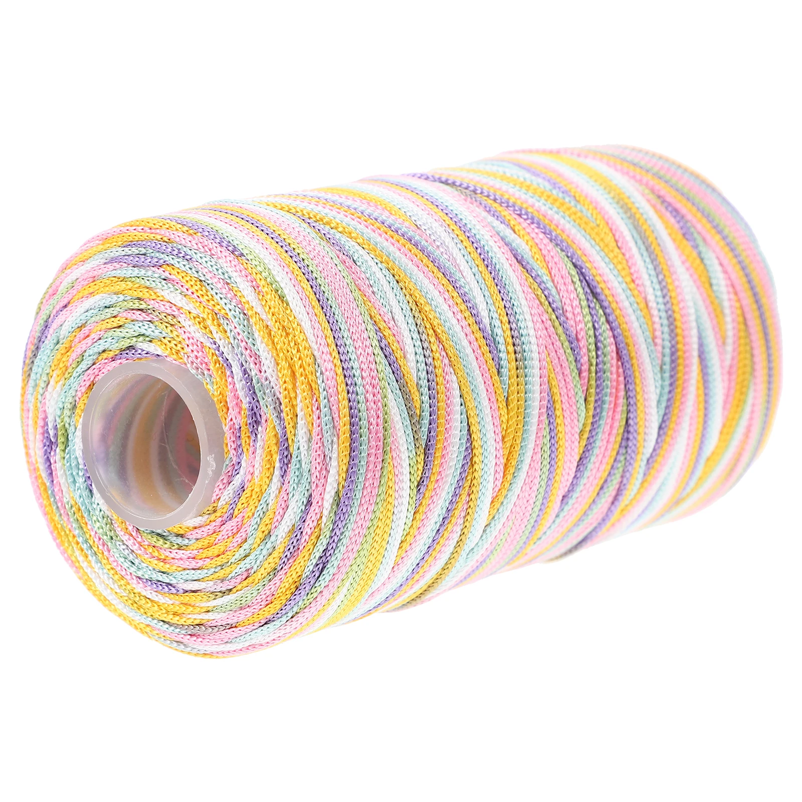 

1 Roll Ice Silk Crochet Yarn Slender Supple Comfortable Multi-Function DIY Knitting Yarn for Clothes Hat Decoration