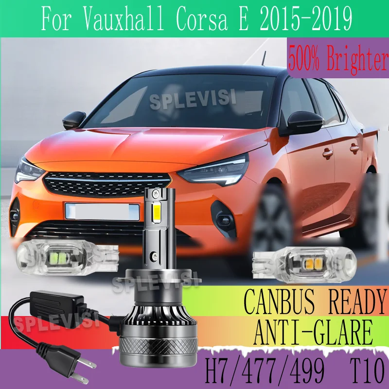 

Warranty Zero Flickering Consistent Color Temperature All Night Long LED HEADLIGHT For Vauxhall Corsa E 2015 2016 2017 2018 2019