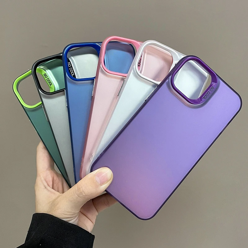 Phone Case For Xiaomi 13T Pro 12T Pro 11 Lite 5G NE Case Matte Laser Colorful  Bumper Armor Shockproof Cover