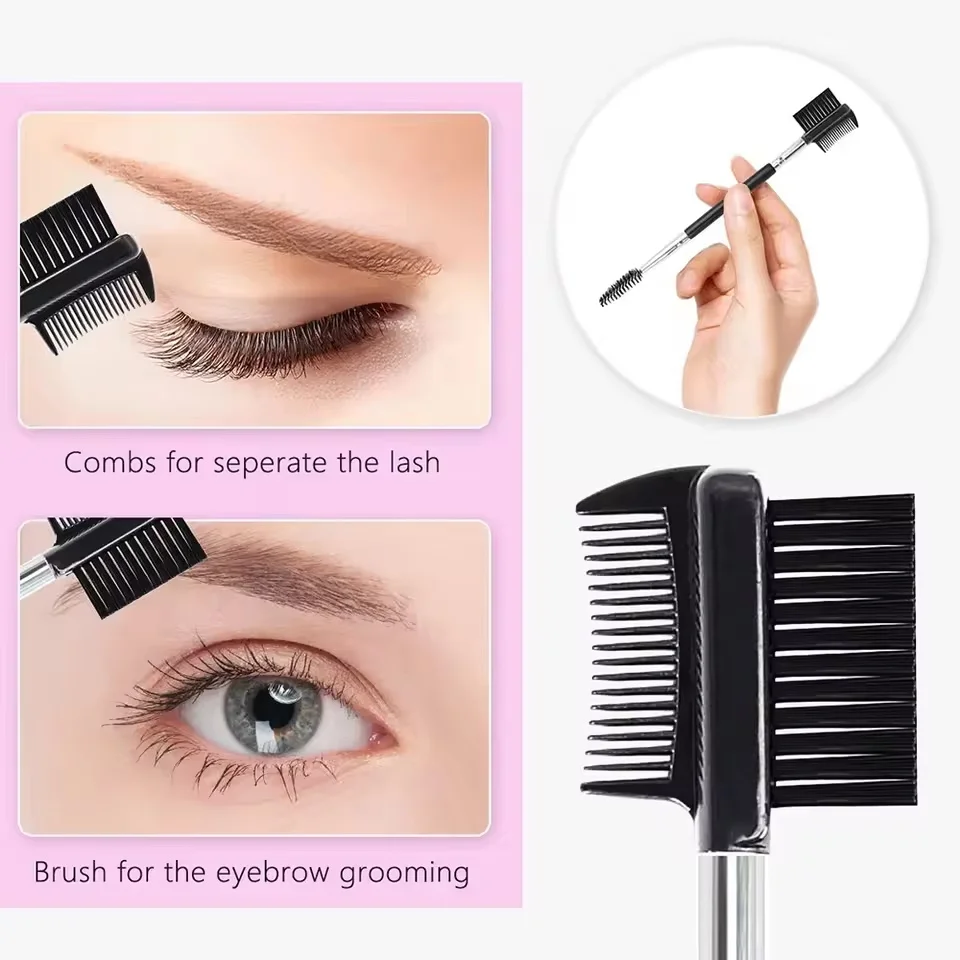 Wimpernzange-Set mit Ersatzpolstern, für Frauen – Wimpernzange, Wimpernklemme, Mascara-Zauberstab-Pinsel, Make-up-Werkzeuge