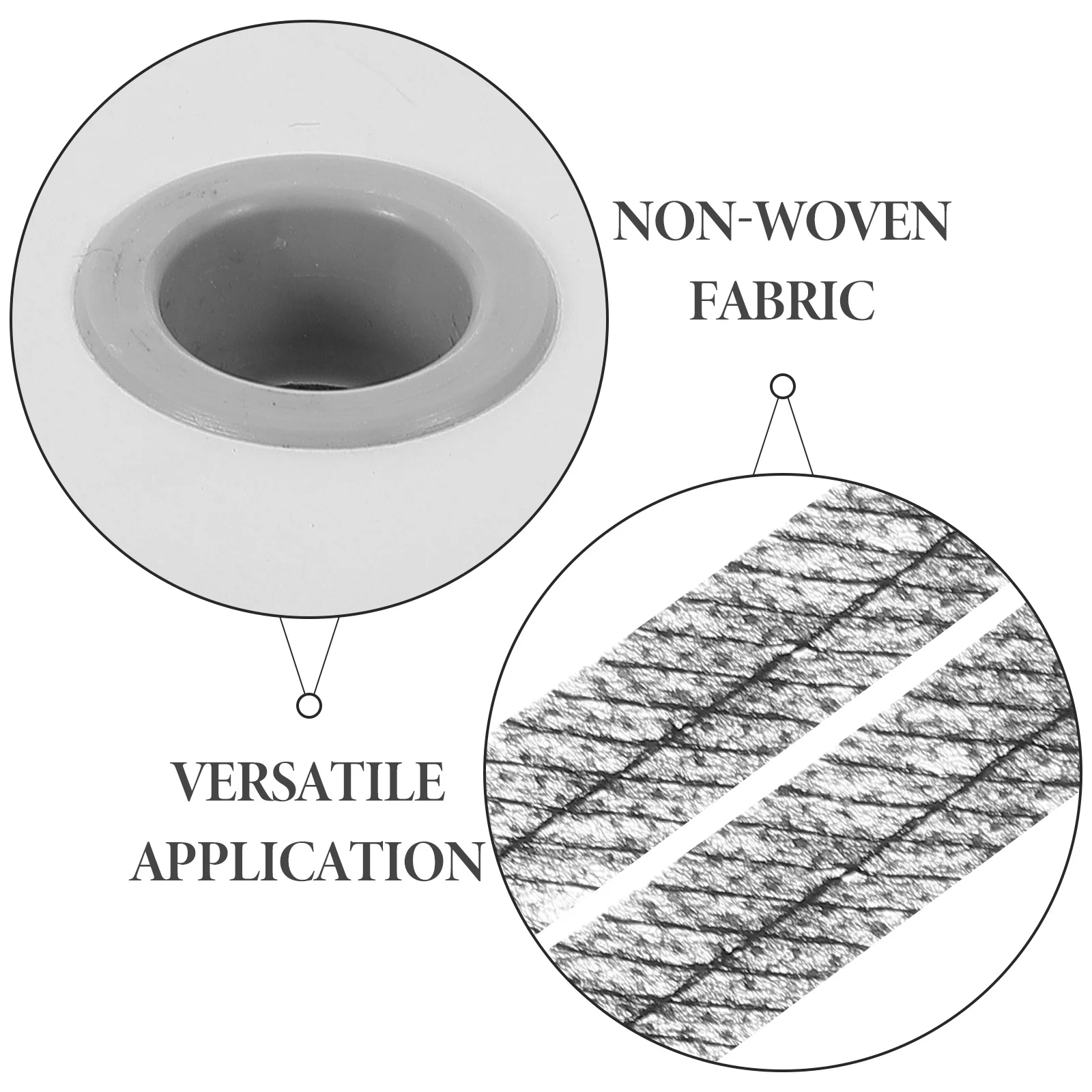 

1 Roll Non-Woven Fusible Interfacing Fabric Bonding Versatile Sewing Projects Fusible Interfacing White Stretch Lining