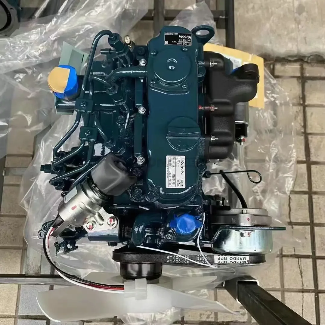 engine air cooled 4 stroke D722 for KUBOTA