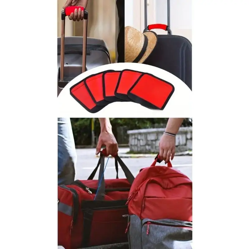 Neoprene Luggage Trolley Handle Protector Non-Slip Soft Grip Cover Fit for Baby Stroller Carry On Suitcase Travel Gear