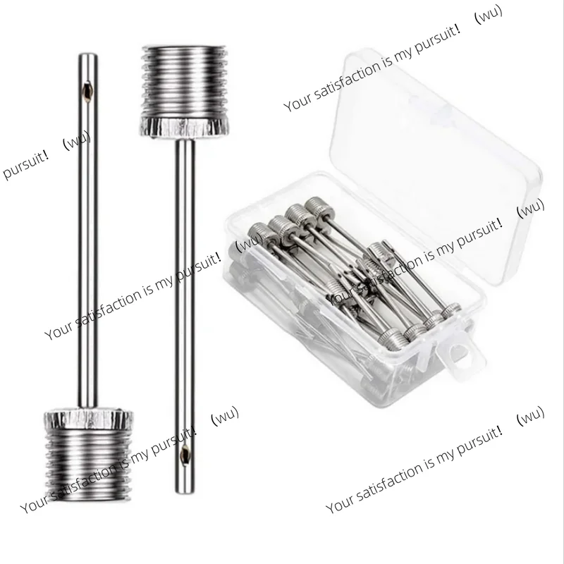 5/10/20PCS Sport Ball Inflating Pump Needle For Football Basketball Soccer Inflatable Air Valve Adaptor Stainless Steel Pump