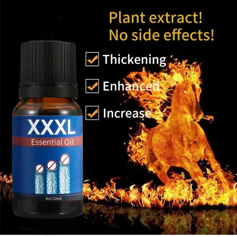 موسع Penies للرجال كبير ديك دائم الانتصاب تدليك الزيوت الأساسية غير محسن منع سرعة القذف 10 مللي