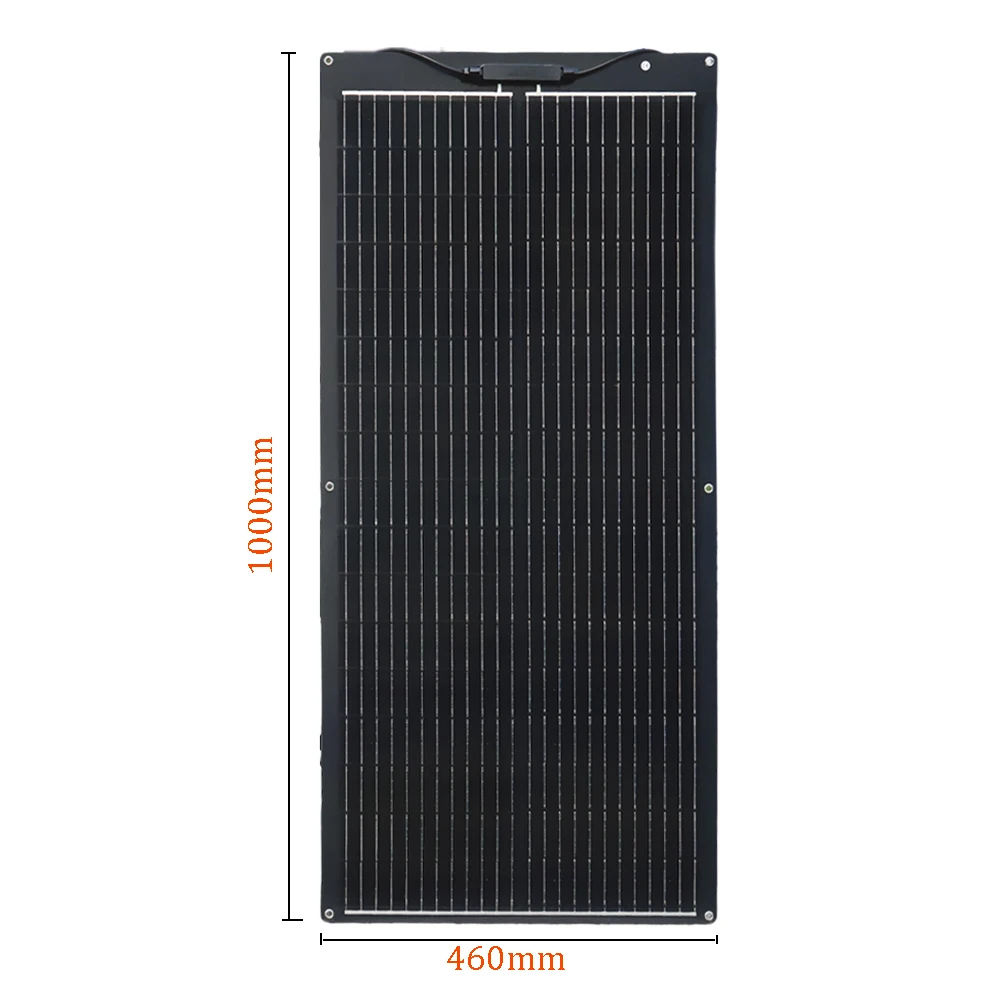 panel słoneczny 1000w 600w 300w 200w 100w elastyczny panel fotowoltaiczny 12v ładowarka baterii mono komórkowa kamper RV łodź dach dom podróż UE magazyn DHL wysyłka — zdjęcie produktu 2