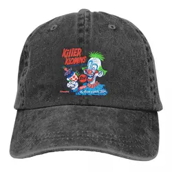 Candy Gun Baseball Caps Peaked Cap Killer Klowns From Outer Space Film Sun Shade Hats for Men