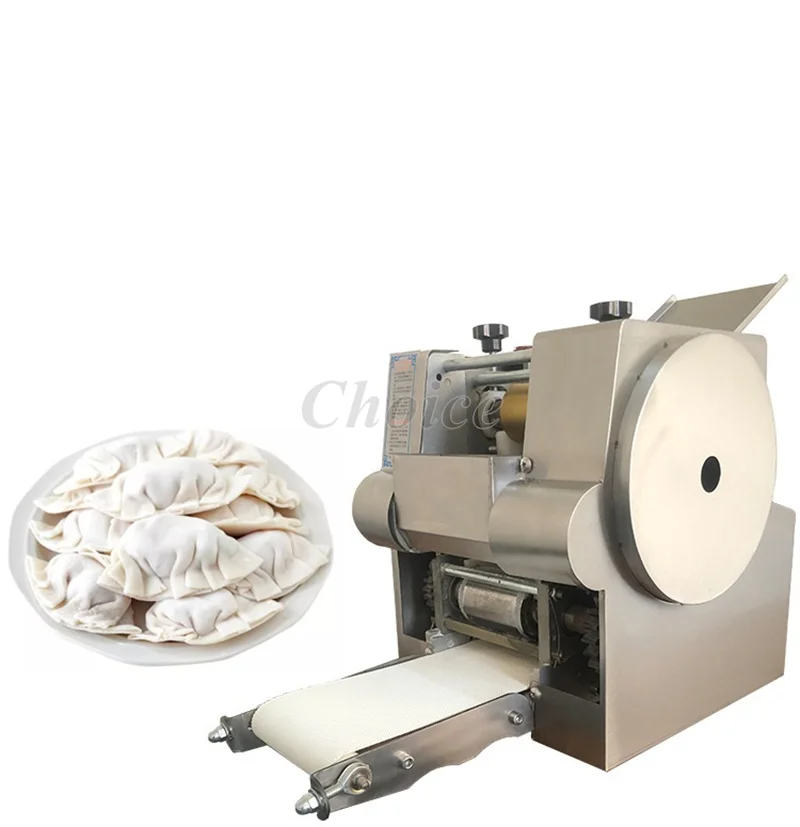 Automatic 220/110V Dumpling Wrapper Making Machine Spring Roll Skin Maker Crepe Tortilla Chapati Roti Machine For Sale In Eu