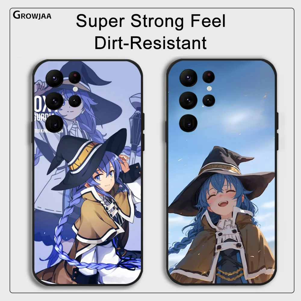 M-Mushoku T-Tensei Anime Phone Case for Samsung Galaxy S24 Ultra S22 S23 Ultra S21 S20 5G Protective Silicone TPU Funda - Image 2