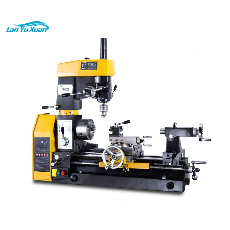 Mini 3 In 1 Lathe Combo A2-37 Multi Purpose  Machine Customize the voltage