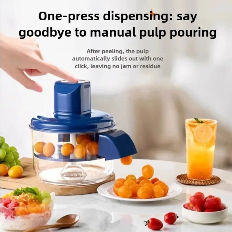 Household Fruit and Vegetable Peeler - Grape Peeling Machine - Electric Milk Tea Fruit Store Special Peeling Machine view 2