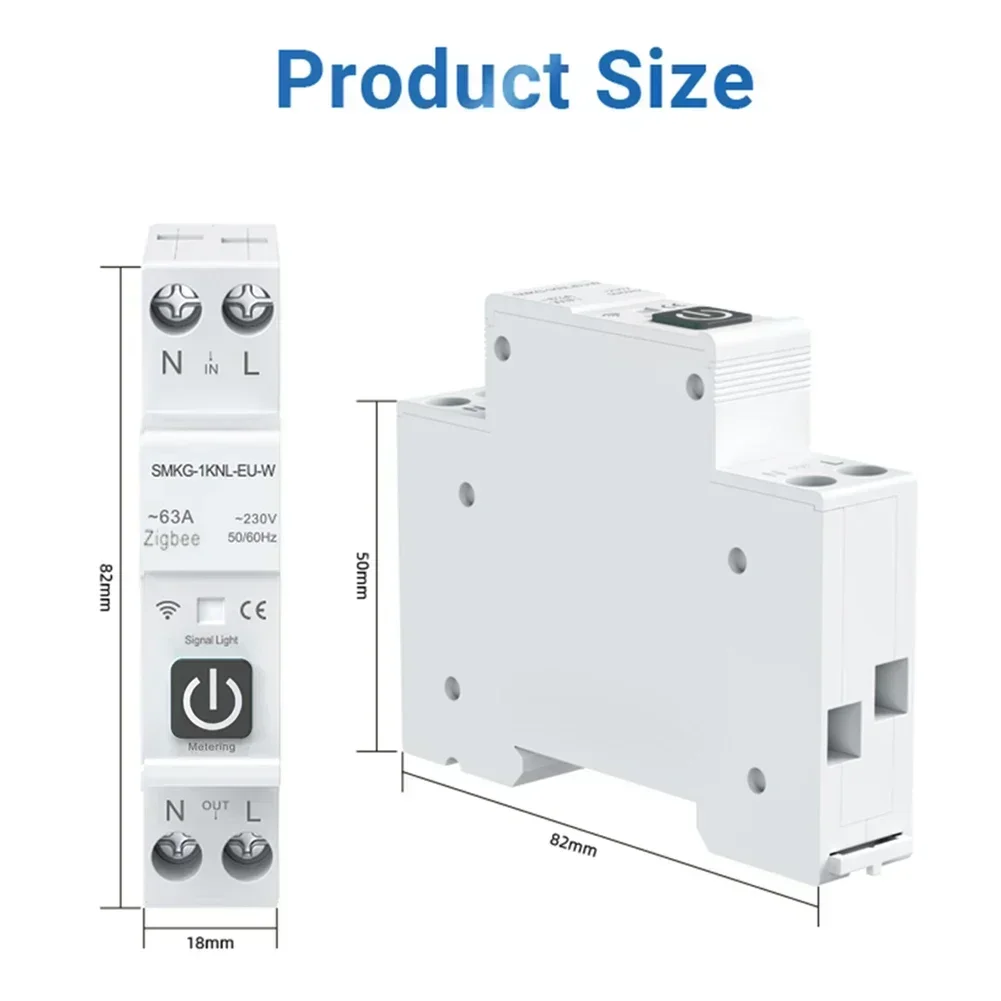 New Circuit Breaker Circuit Breaker Countdown Timer Din Rail Switch Protection Circuit Breaker