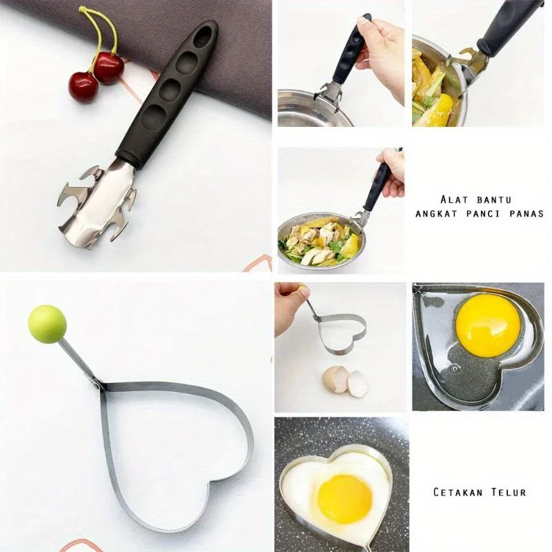 Exquisite stainless steel kitchen knife set,professional chef knife,multifunctional kitchen knife,egg omelet,kitchen accessories