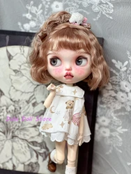 2026 .（New Arrivals）Dula Doll Clothes Dress Collar Bear skirt Blythe Qbaby ob24 ob22 Azone Licca ICY JerryB 1/6  Doll