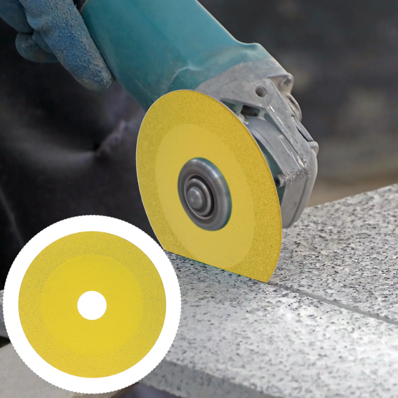 

Glass Cutting Disc Ultra-Thin High Manganese Steel Durable Saw for Smooth Polishing Cutting Ceramic Tile Jade Crystal