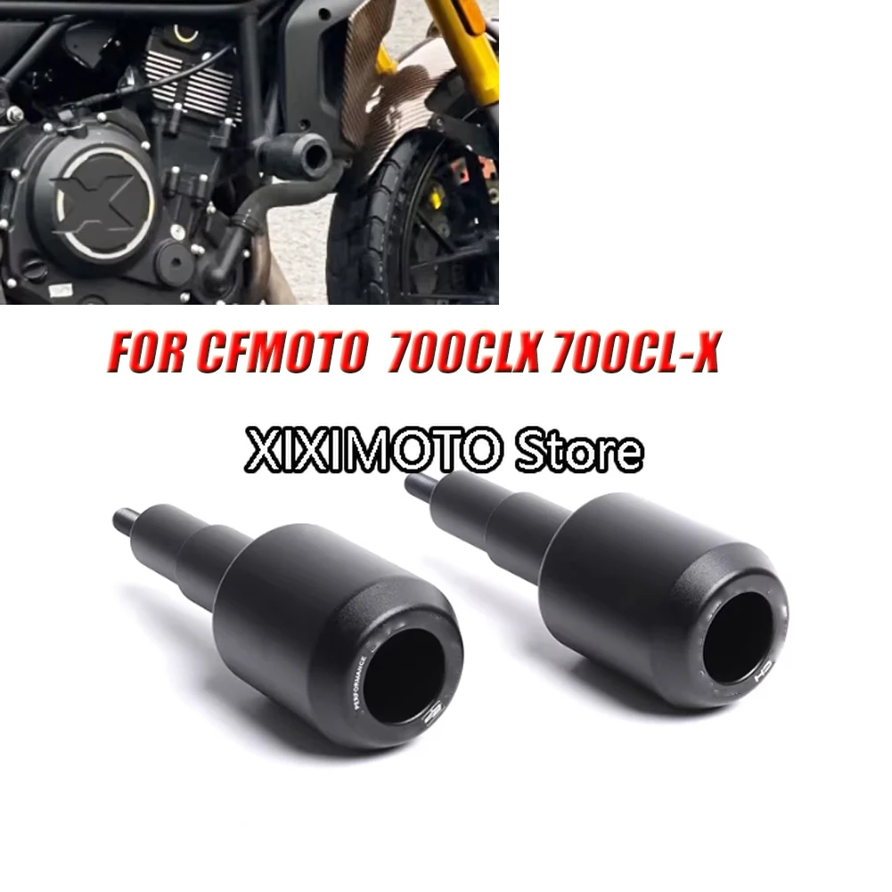 

For CFMOTO 700CL-X CLX700 Motorcycle Modified Anti-drop Falling Protection Frame Slider Fairing Guard Crash Pad Protector Rod