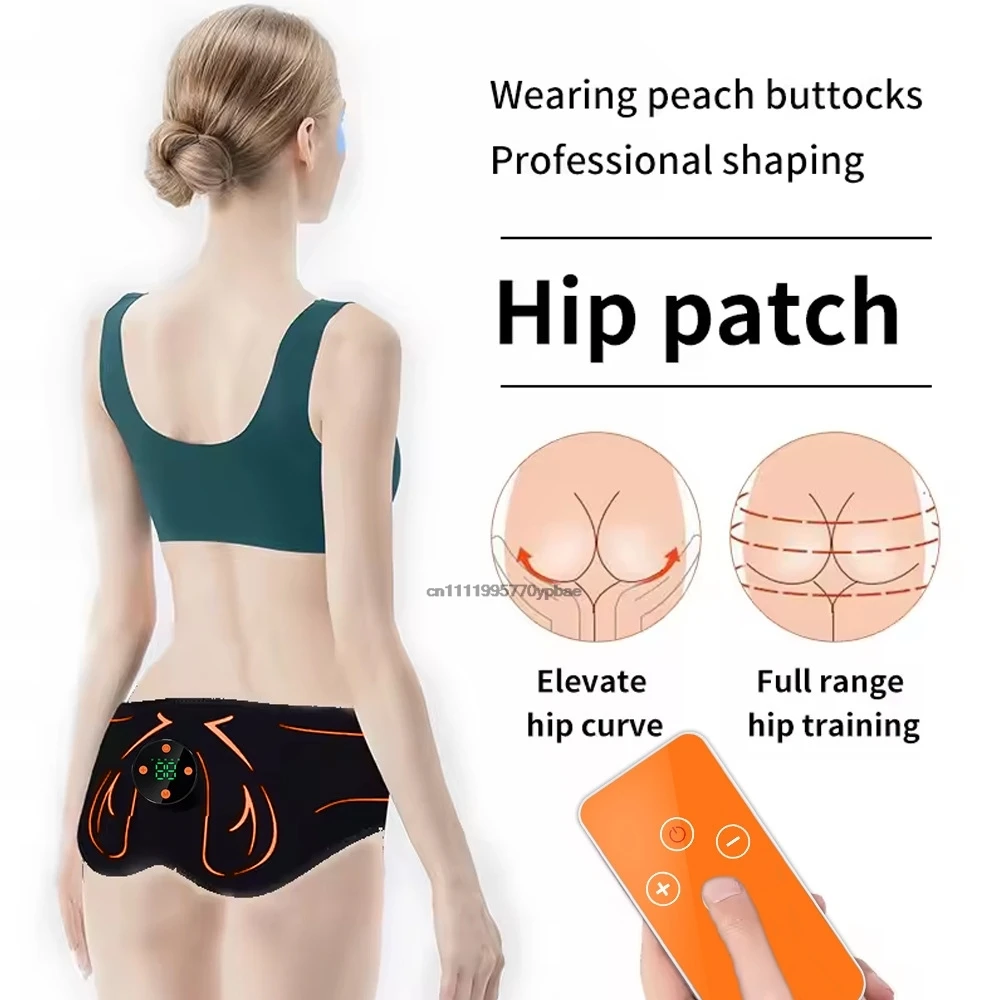 Entrenador EMS para Glúteos y Cadera - Dispositivo Inalámbrico Recargable para Tonificar Unisex