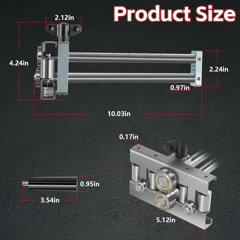 2204 Uni Bender Sheet Metal Bender, Adjustable Bend Height From 3/8\