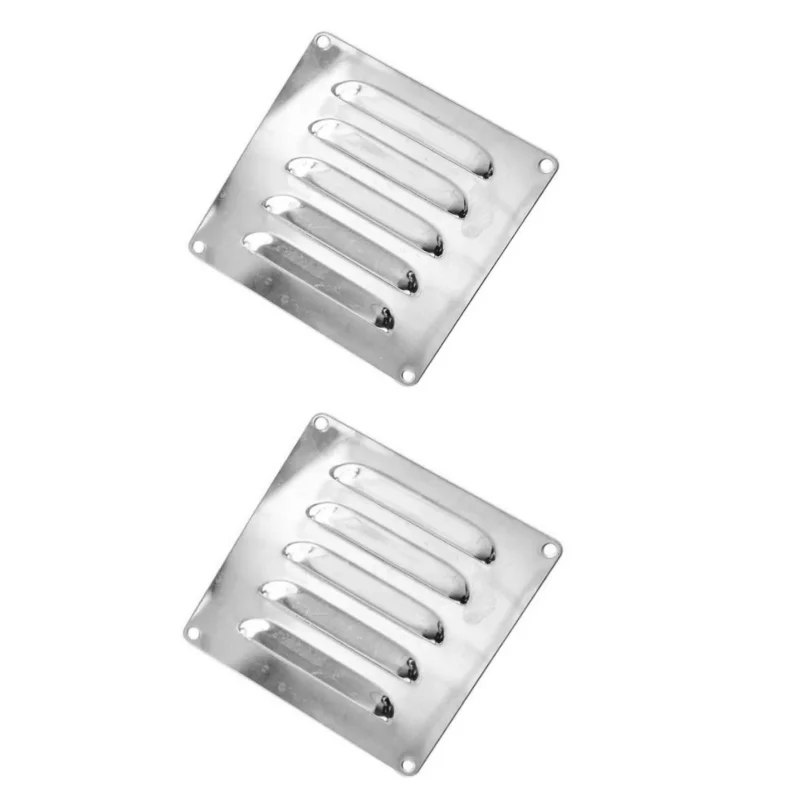 

Вентиляционные решетки ISURE MARINE из нержавеющей стали, квадратные, 120*120 мм, 2 шт., для яхт, теплоотводные, выхлопные