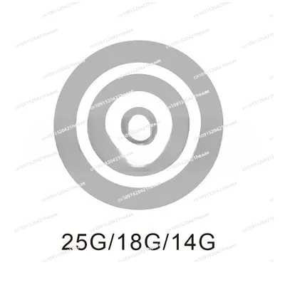 مناسبة للفوهة المحورية ثلاثية الطبقات، فوهة ثلاثية القنوات، غزل كهربائي، غلاف تدفق دقيق رطب، ألياف مجوفة أساسية #5