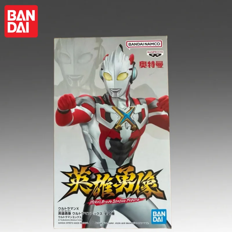

В наличии Bandai, оригинальные персонажи аниме Banpresto, модель Ultraman, гаражная фигурка, модель куклы, новинка в штучной упаковке Ultraman X