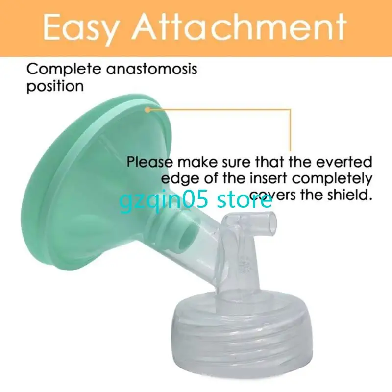 H055 محول إدراج شفة مضخة الثدي يمكن تغييره بسهولة 24 مللي متر إلى 13/15/17/19/21/24 مللي متر #3