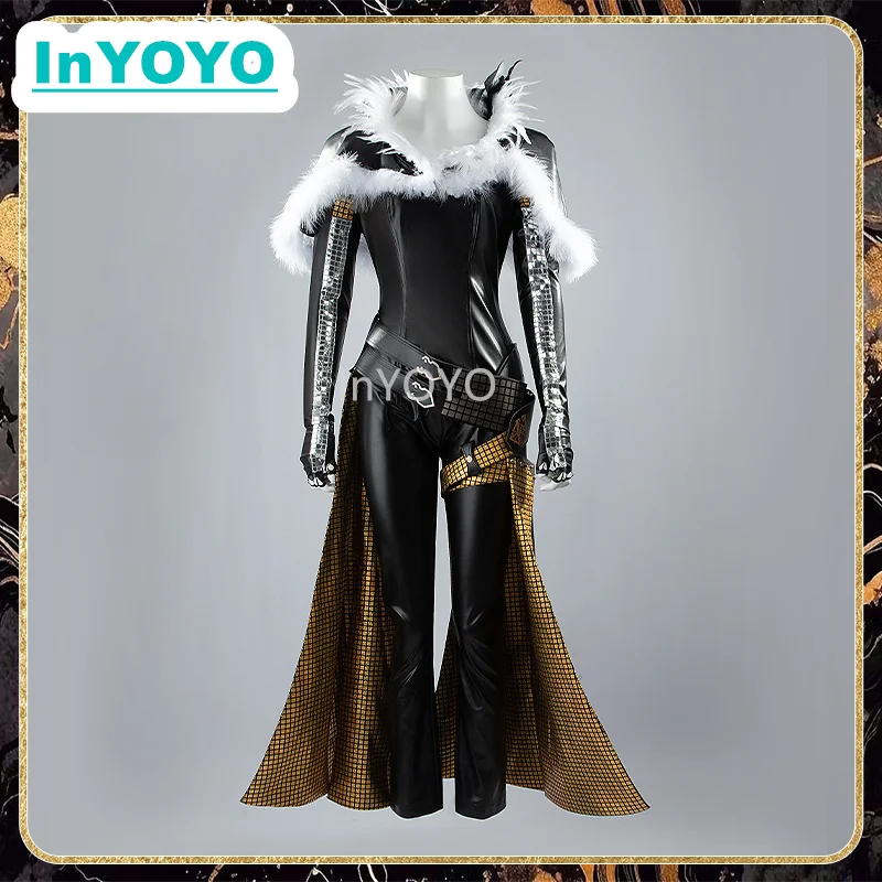 InYOYO Benedikta Harman Cosplay Costume Final Fantasy FF16 Uniform Dress Halloween Carnival Party Outfit S-XXL Customized New