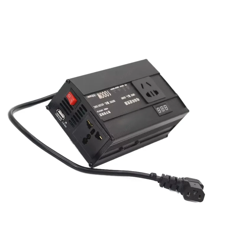 

Electric Vehicle Power Inverter, 48V DC to 220V AC Converter for E-Bike & E-Trike, Mobile High-Wattage Outlet for Power Tools