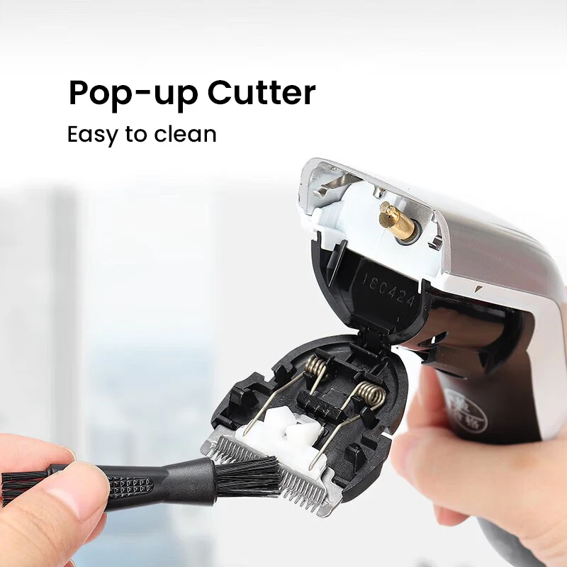 ماكينة قص الشعر فيليبس QC5130 ماكينة قص الشعر الكهربائية 11 تروس قابلة للتعديل طول القطع: 0.5-21 ملم مؤشر بطارية LED من الفولاذ المقاوم للصدأ