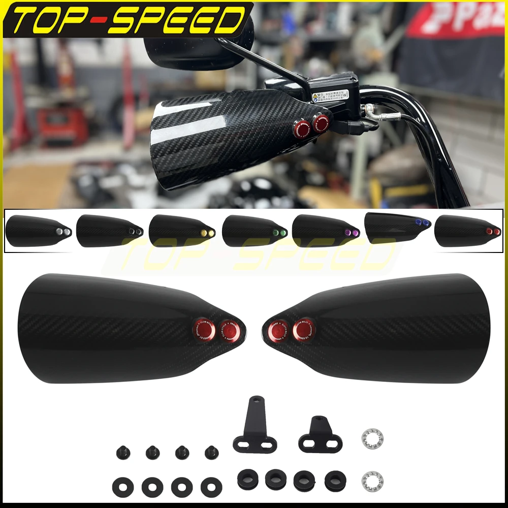 Motorcycle Hand Shield Guard Handguards Protector For Harley Touring Road King FLHRXS Road Electra Glide FLTRX FLHTK 2021-2025