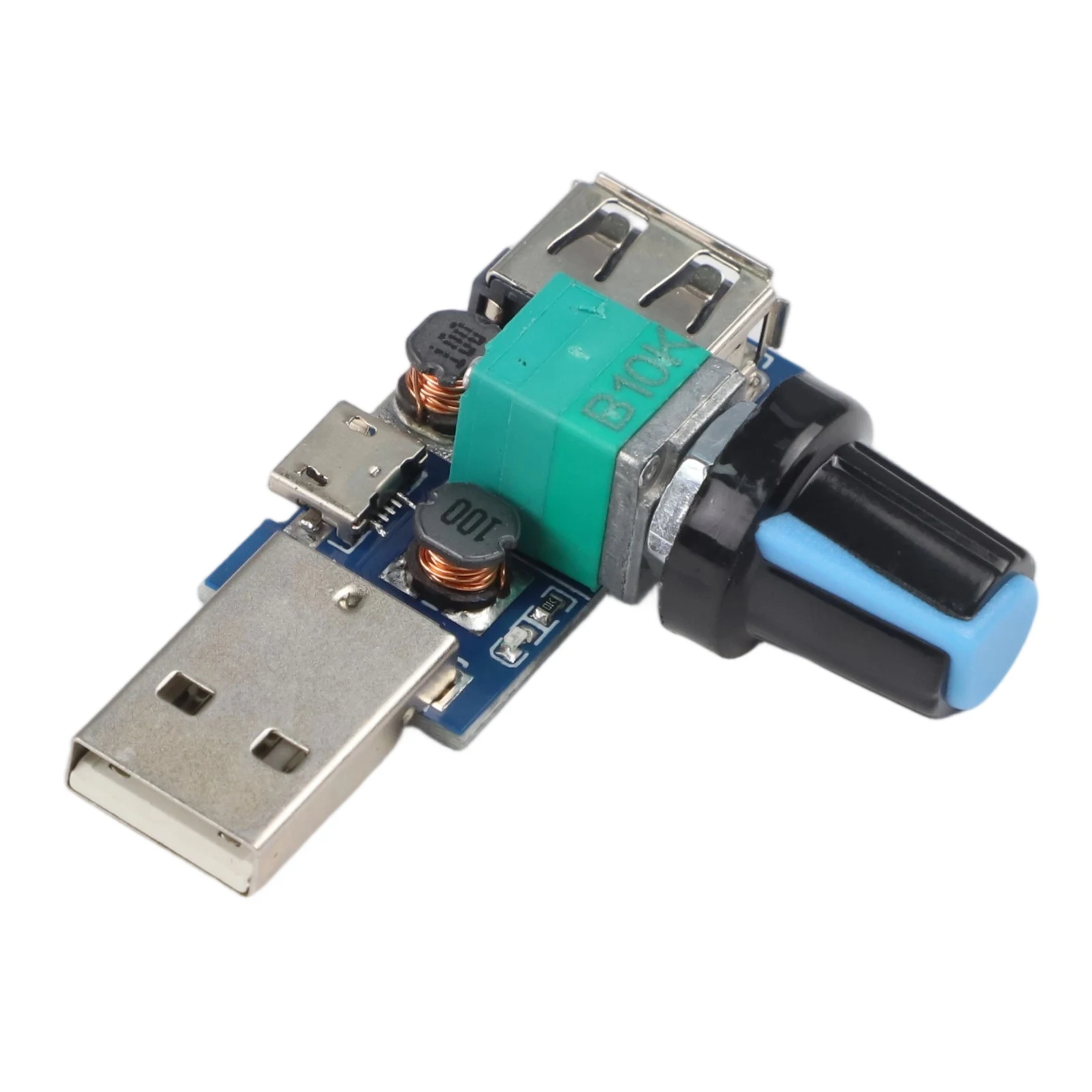 Adjustable Fan Control USB Fan Regulator Air Volume Adjuster DC Voltage Controller Electric Motor Driver Adjustable