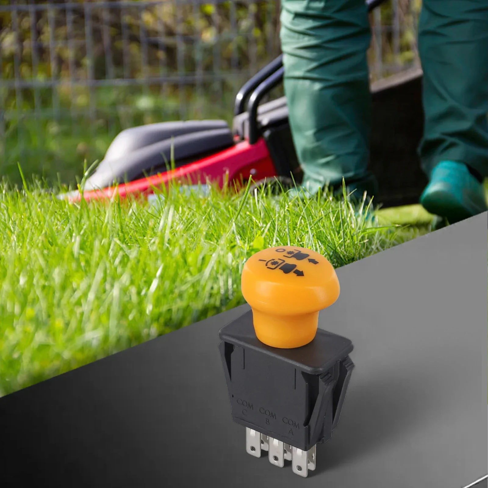 Compatible Clutch Switch Replacement Switch Garden Equipment Mower Maintenance Compact Size Reliable Performance