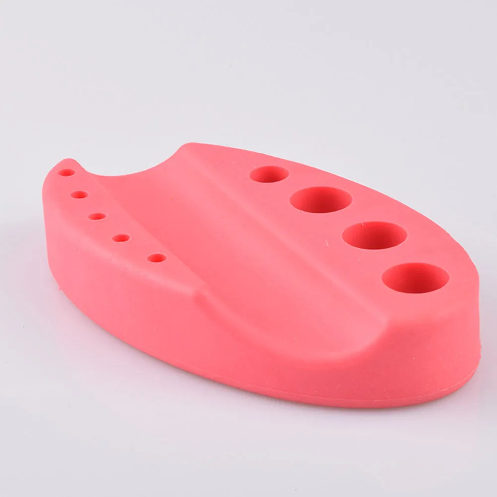 

2pcs Silicone Holder Stand Holder Disposable Stand Ink Cup Rack Rack Salon Eyebrow Disposable Ink Cup Lip