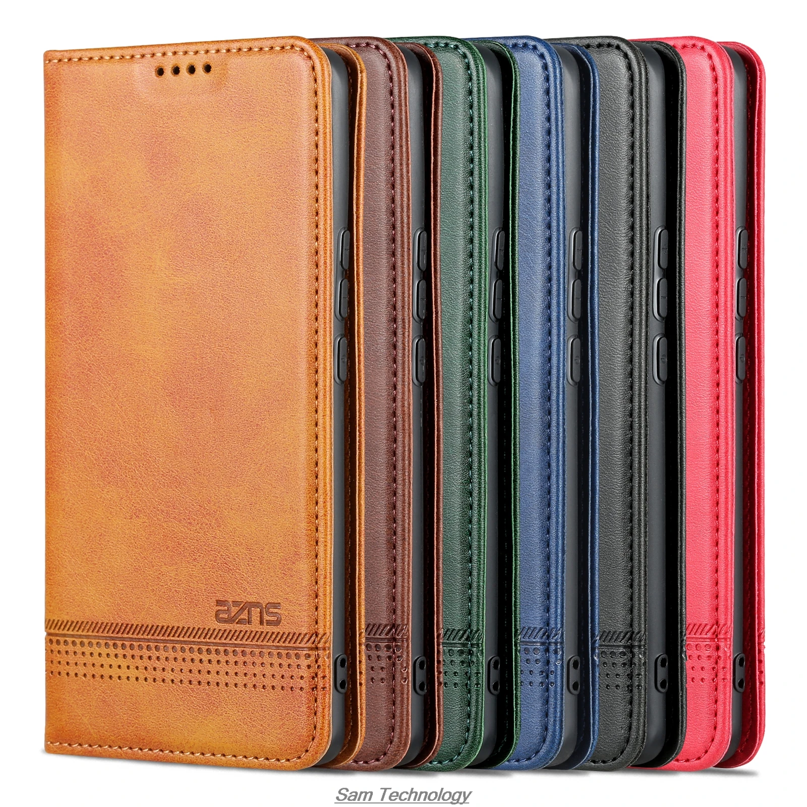 

Magnetic Adsorption Pu Leather Fitted Case for Samsung Galaxy A07 4G SM-A075F Flip Cover Protective Case Capa Fundas Coque