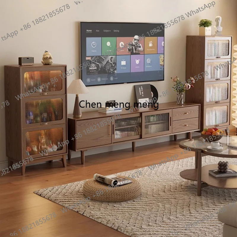 

Center Wood Tv Table Nordic Shelf Floor Unique Trendy Modern Luxury Salon Tv Stands Fireplace Suporte Para Tv Italian Furniture