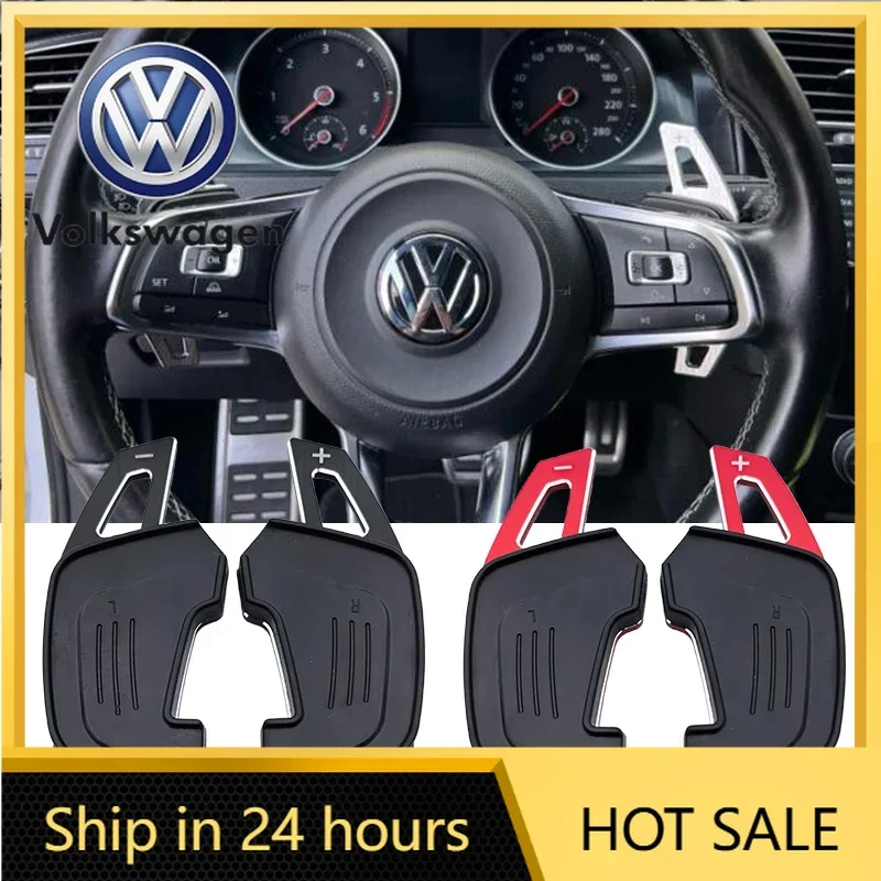 

For VW Volkswagen Jetta MK5 Golf For VW Golf 7 GTI MK7 GTE GTD RLINE Volkswage POLO Scirocco Sagitar GLI Car Steering Wheel Padd
