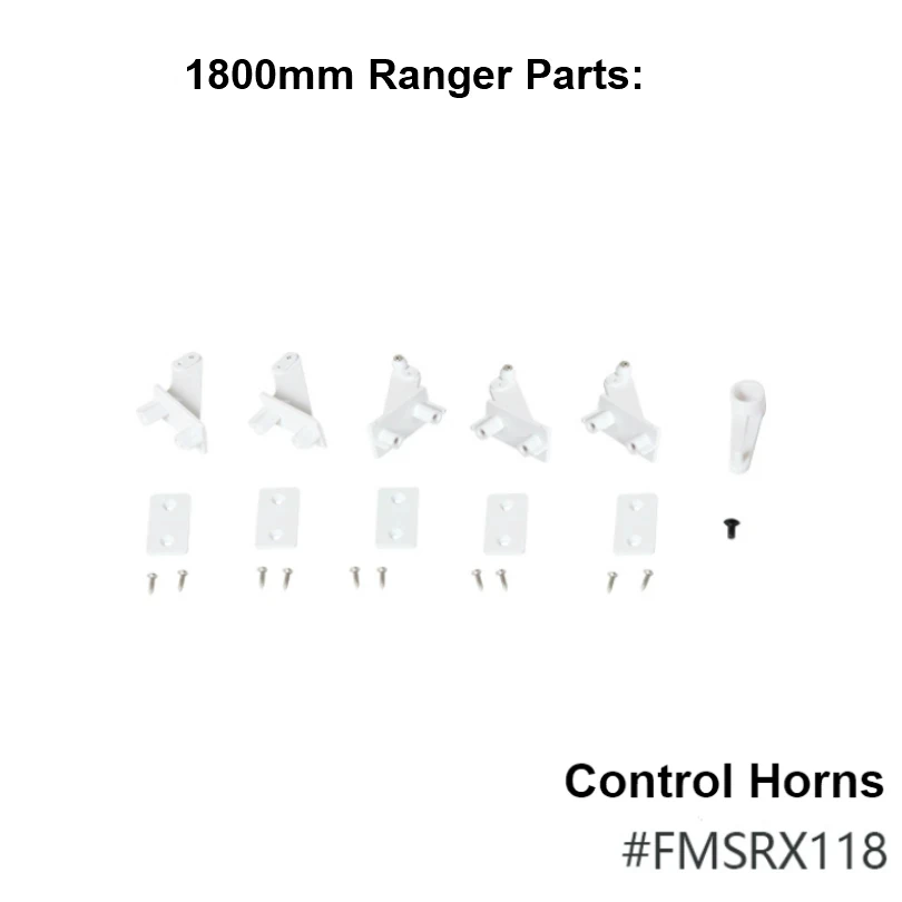 FMSRC 1800mm 1.8m Ranger Control Horns FMSRX118 RC Airplane Hobby Model Plane Avion Spare Parts Accessories