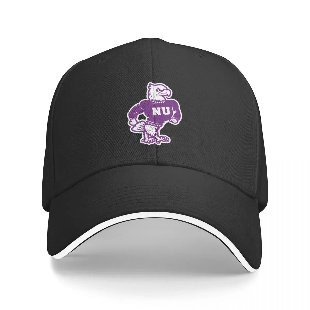 Niagara University Purple Eagles Vintage Fan Mascot Baseball Cap Big Size Hat Sports Cap Golf Hat Sunscreen Man Women's