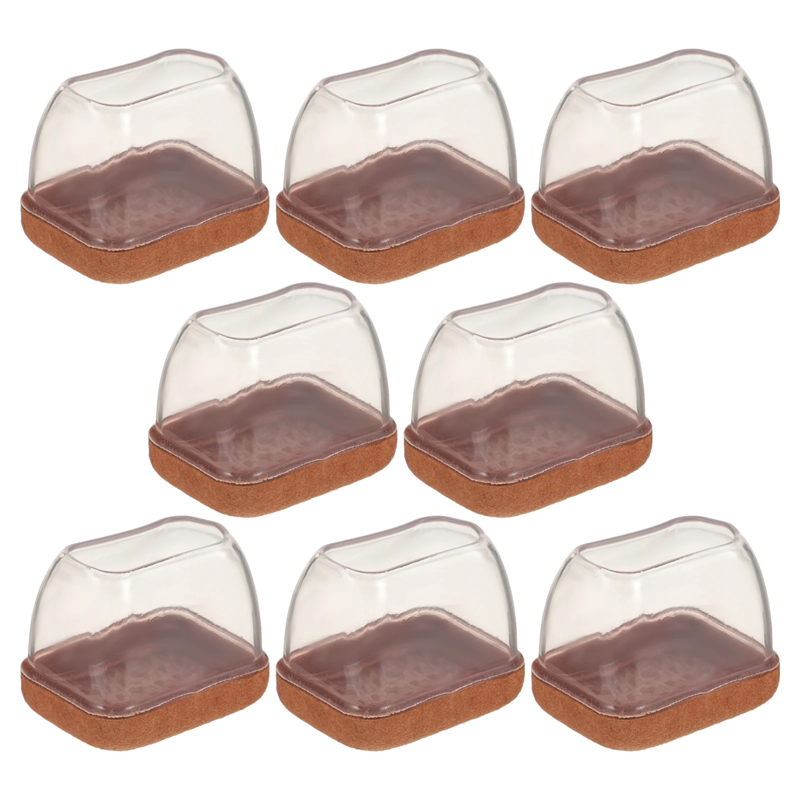 

8pcs Chair Caster Cups niture Protectors Floor For Wood Tile Silent Chair Feet Covers Durable Desk Sofa Leg Caps Noise