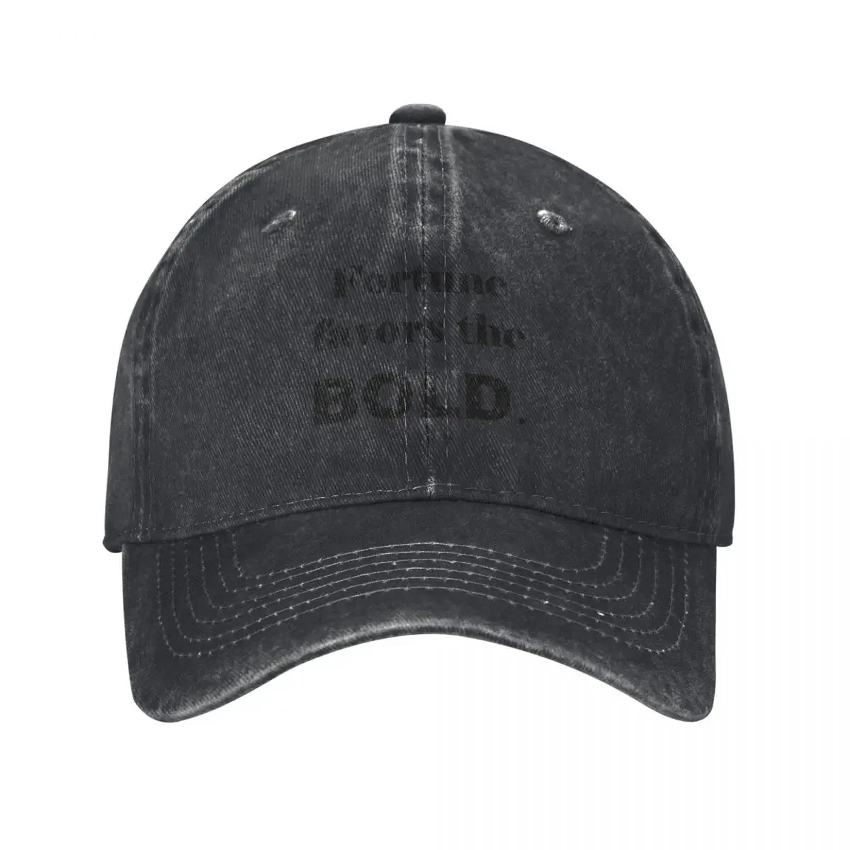 Fortune favors the BOLD. Baseball Cap |-F-| Vintage Caps Male Women's