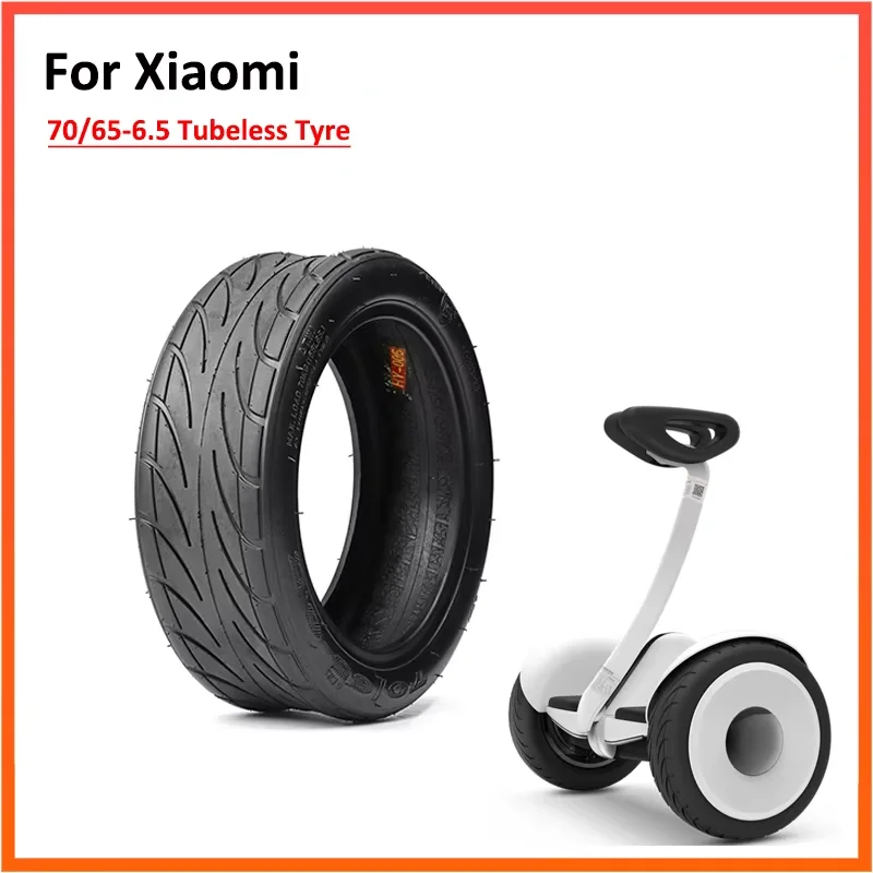 Road Tire For Xiaomi For Ninebot Mini Electric Balance Scooter Tubeless Tyre 10x2.70-6.5 10inch Wheel Trye