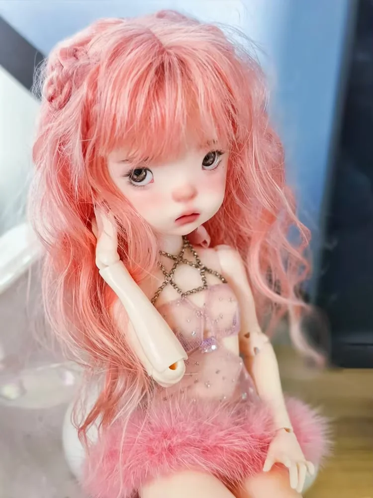 

Новая кукла SD BJD 1/6 в горошек Qbaby Smile Treasure Big Fish Body blyacgn, аниме, смоляное тело, сделай сам, макияж