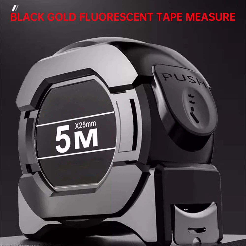 Tape Measure Drop Resistant Wear Resistant Thickened Portable Tape Measure 5m Steel Tape Measure High Precision Ranging Tool